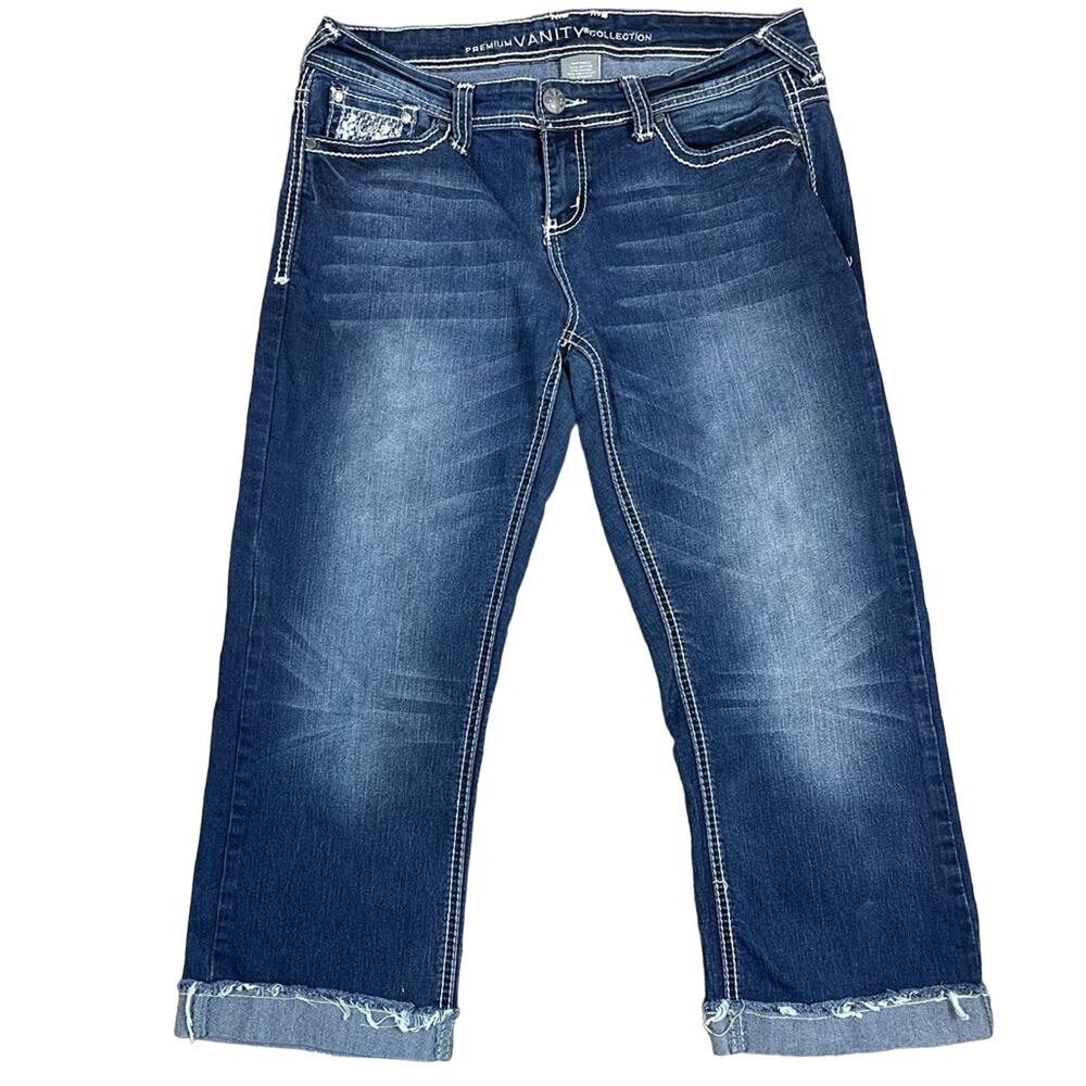 Women’s Vanity Premium Curvy Cropped Jeans Size 29